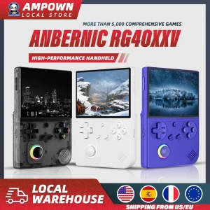 ANBERNIC RG40XXV Handheld Game Console 4'' IPS Screen Video