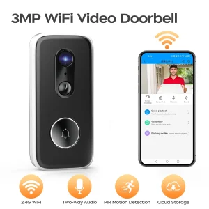 JOOAN 2K Intelligent WiFi Doorbell With Camera Smart Home Video