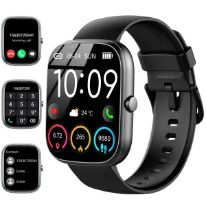 Smart Watch, 1.91" Smartwatch (Answer/Make Call), IP68 Waterproof Fitness Tracker